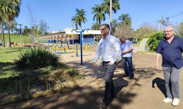Parque Pinheirinho recebe visita técnica para acompanhamento de obras e novos investimentos!