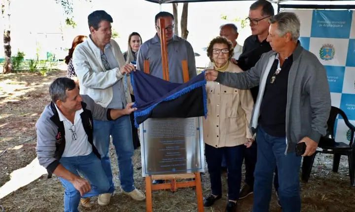 Praça José de Marqui é inaugurada no bairro Tancredo Neves em Araraquara!