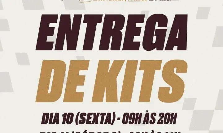 RETIRADA DOS KITS PARA A CORRIDA DAS GUERREIRAS GRENÁS 2026!