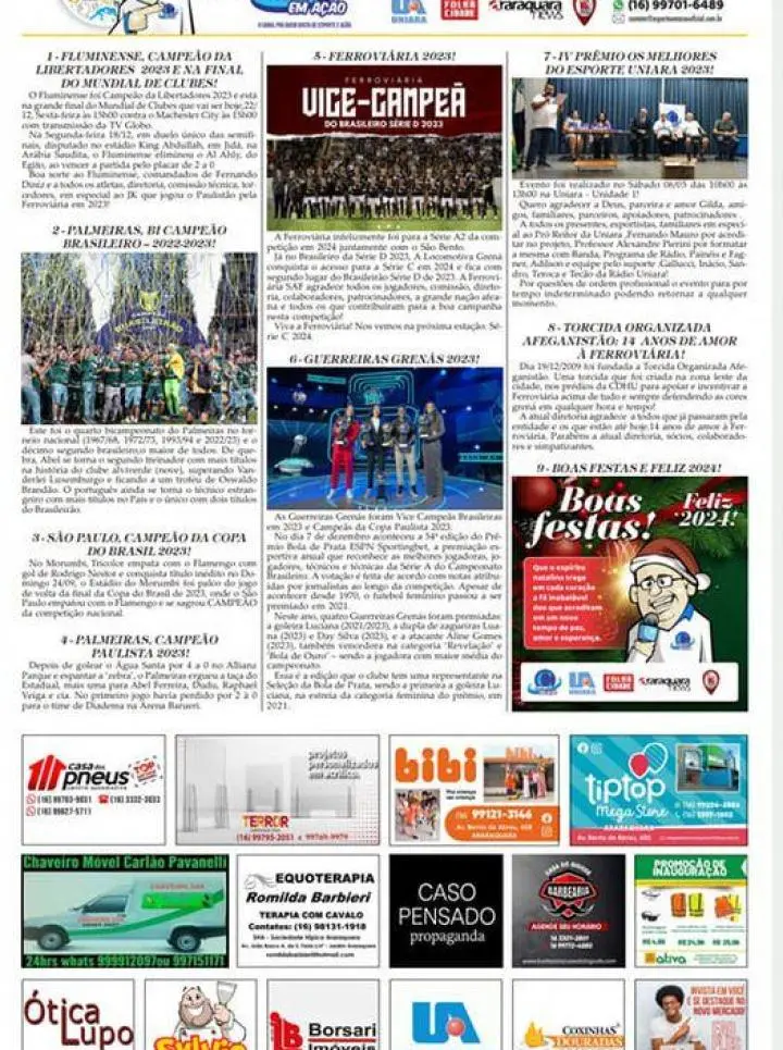 RETROSEPCTIVA ESPORTE EM AÇÃO - 2023 - PARTE 1!COM LILIANE FISCARELLI!