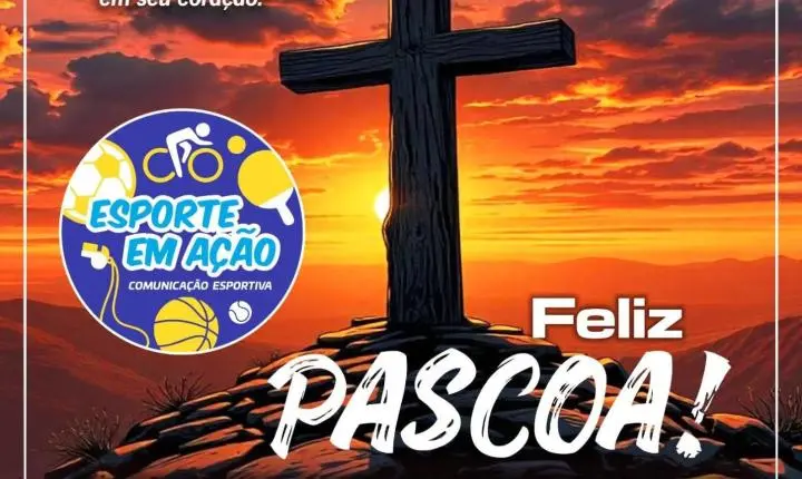 Uma Santa e Feliz Páscoa 2026!